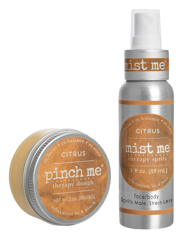 Citrus - Duo Pinch & Mist - Pinch Me Therapy Dough