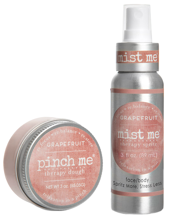 Grapefruit - Duo Pinch & Mist - Pinch Me Therapy Dough