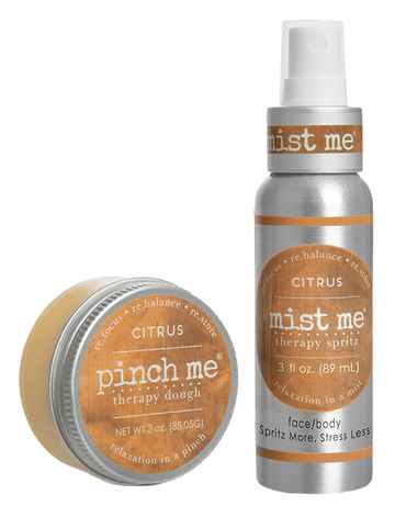 Citrus - Duo Pinch & Mist - Pinch Me Therapy Dough